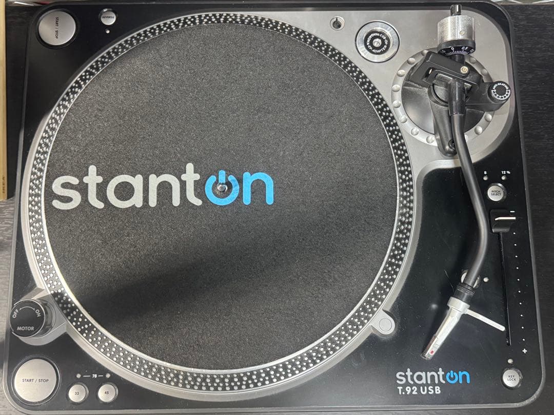 部品破損 ジャンク】stanton T.92 USB ターンテーブル【動作可