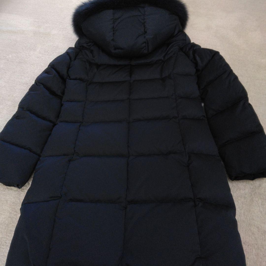 新品タグ付き INDIVI サイズ38 ダウンコート ネイビー