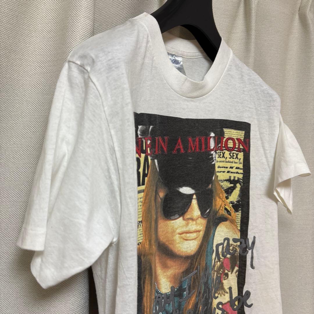 W AxL Rose Guns N' Roses ヴィンテージTシャツ