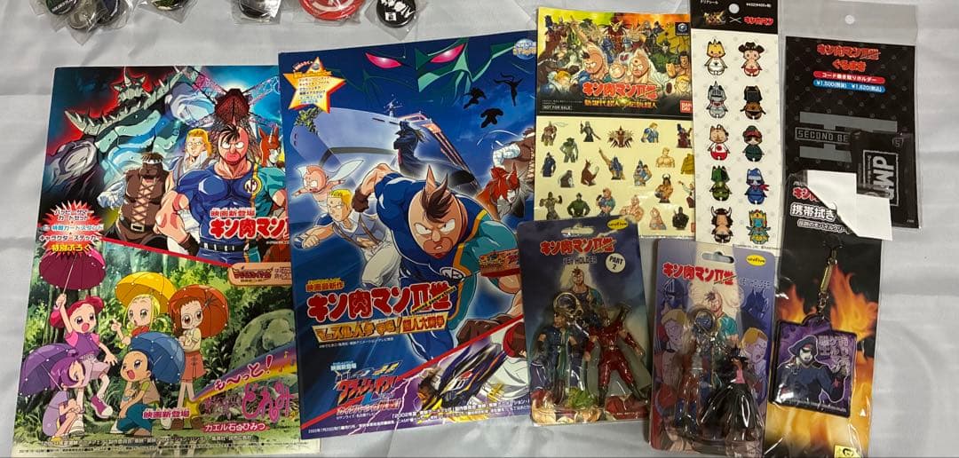 キン肉マン キン肉マンⅡ世 グッズ キーホルダー 缶バッジ フィギュア