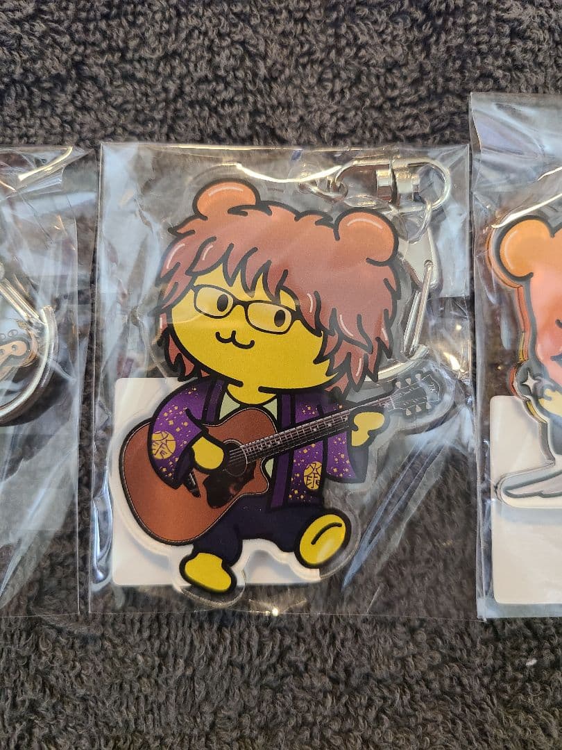 THE ALFEE ポテくまくんアクリルキーホルダー3個セット