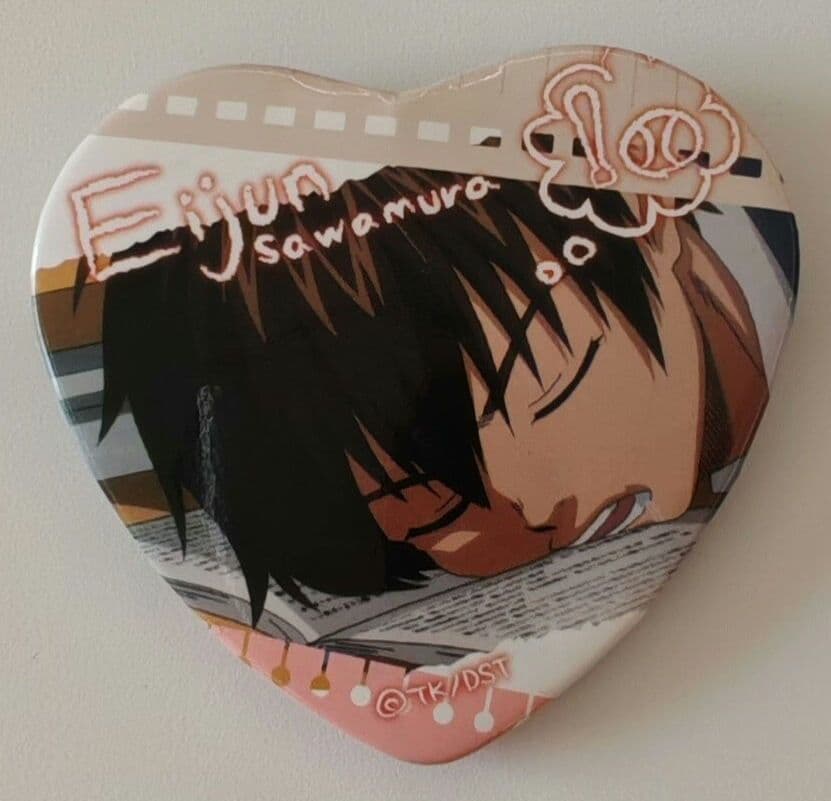 ダイヤのA 沢村栄純 ハート缶バッジ - メルカリ