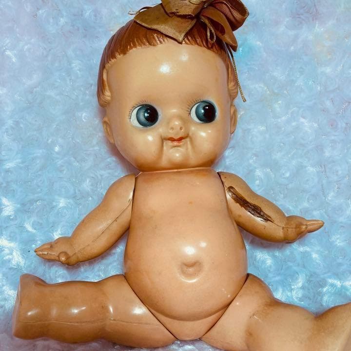 デコちゃん セルロイド 人形 セキグチ製 当時物 昭和 レトロ キューピー