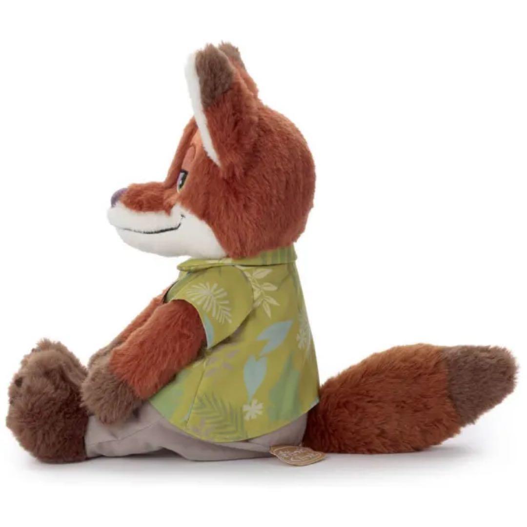 新品キャラクター☆ズートピア　ニック•ワイルド　ぽたっとくたっとぬいぐるみM