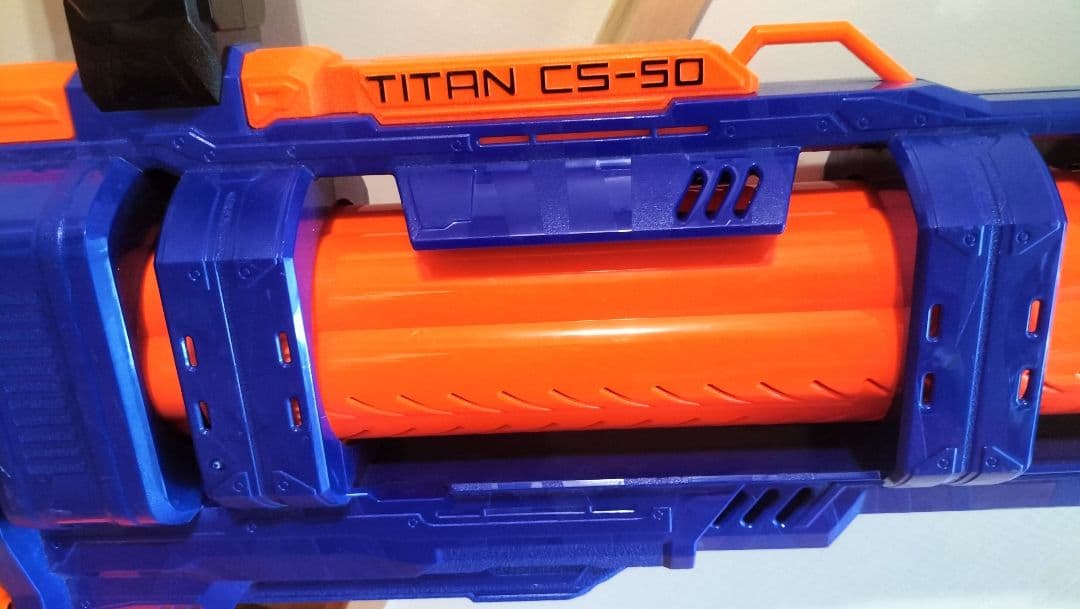 ナーフ タイタン CS-50 電動ガトリングガン - メルカリ