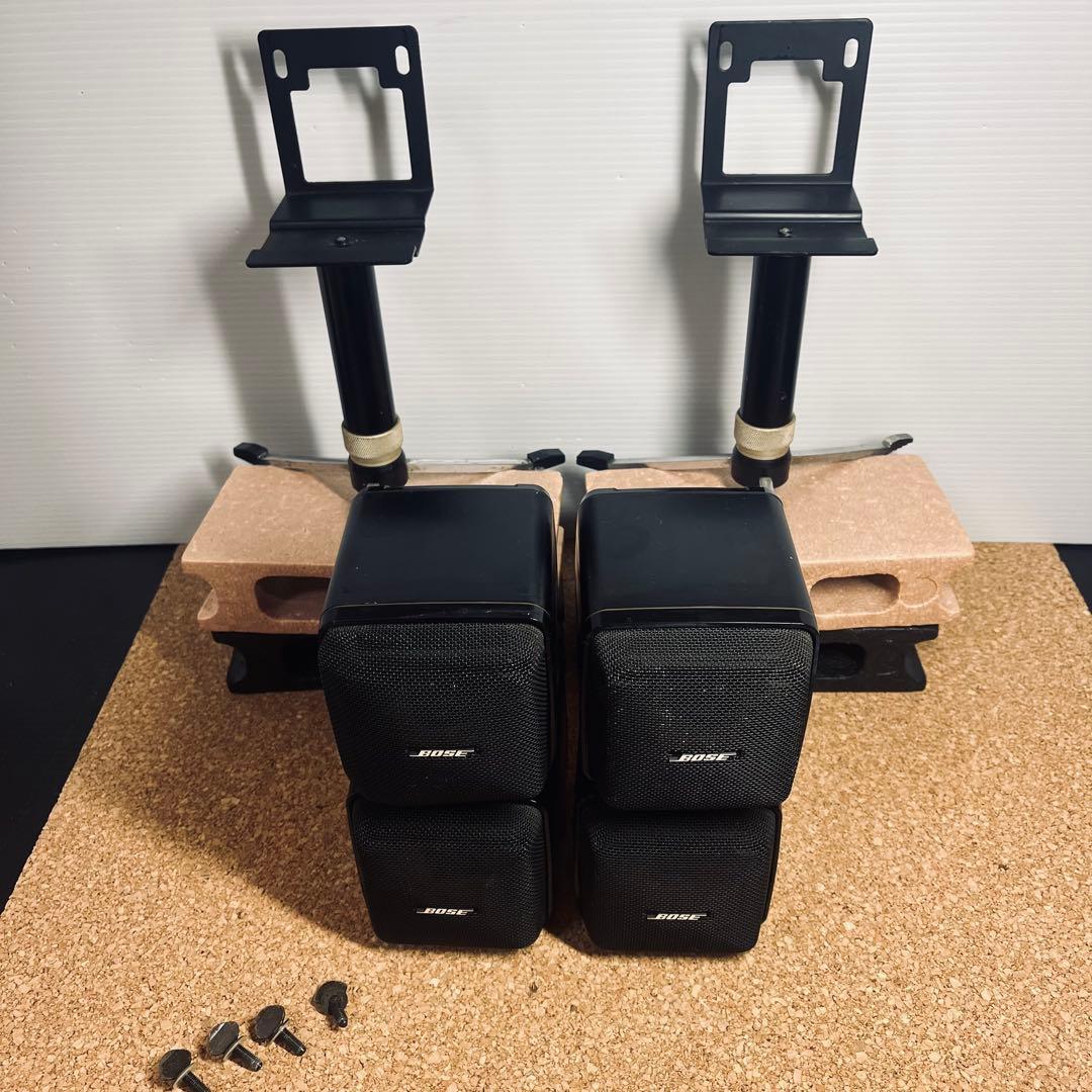 BOSEキューブスピーカーサテライトペア/501Z／専用スタンド2脚 - メルカリ