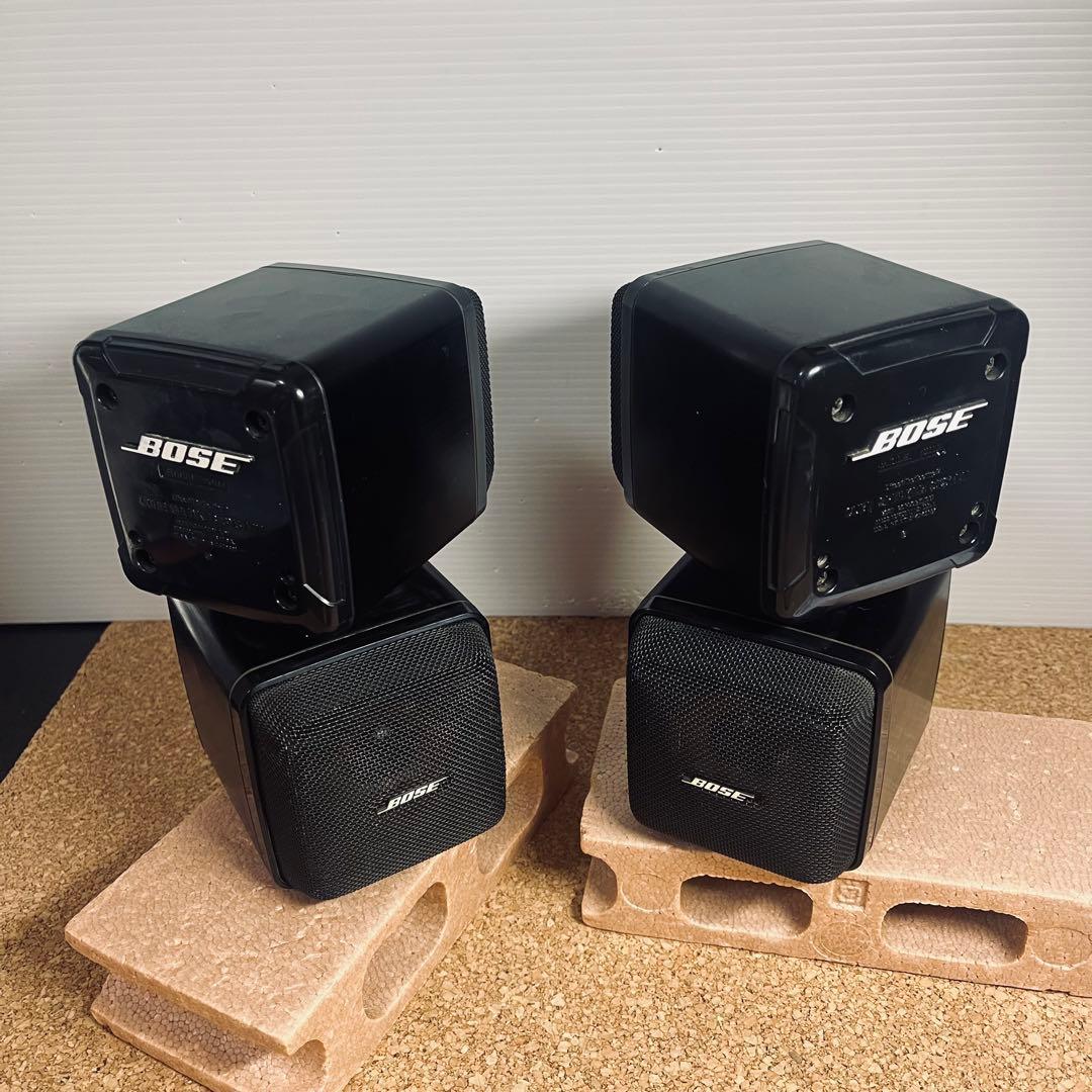 BOSEキューブスピーカーサテライトペア/501Z／専用スタンド2脚 - メルカリ