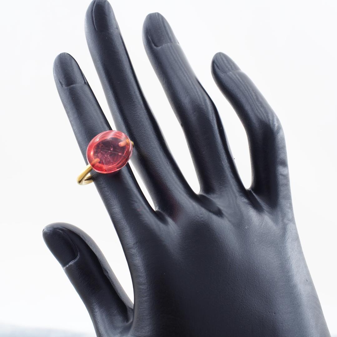 マリーエレーヌドゥタイヤック リング ピンクトルマリン 13.22ct K22