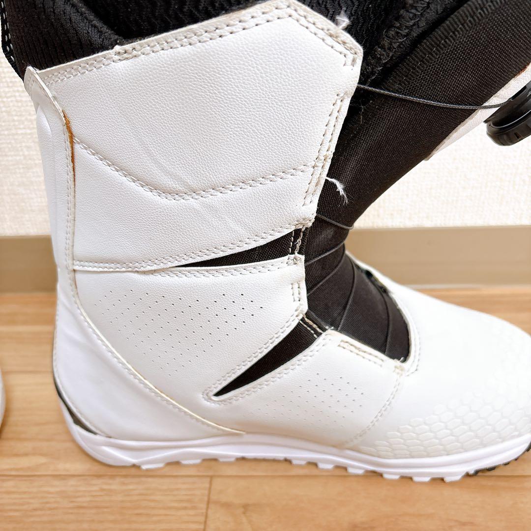 美品 NIDECKERスノーボードブーツ ALTAI ホワイト 26.5cm