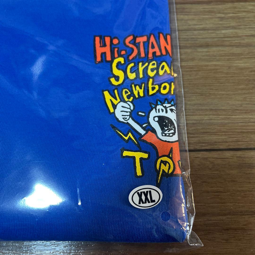 ハイスタ Tシャツ XXL ブルーSNB TOUR HONGOLIAN Tシャツ
