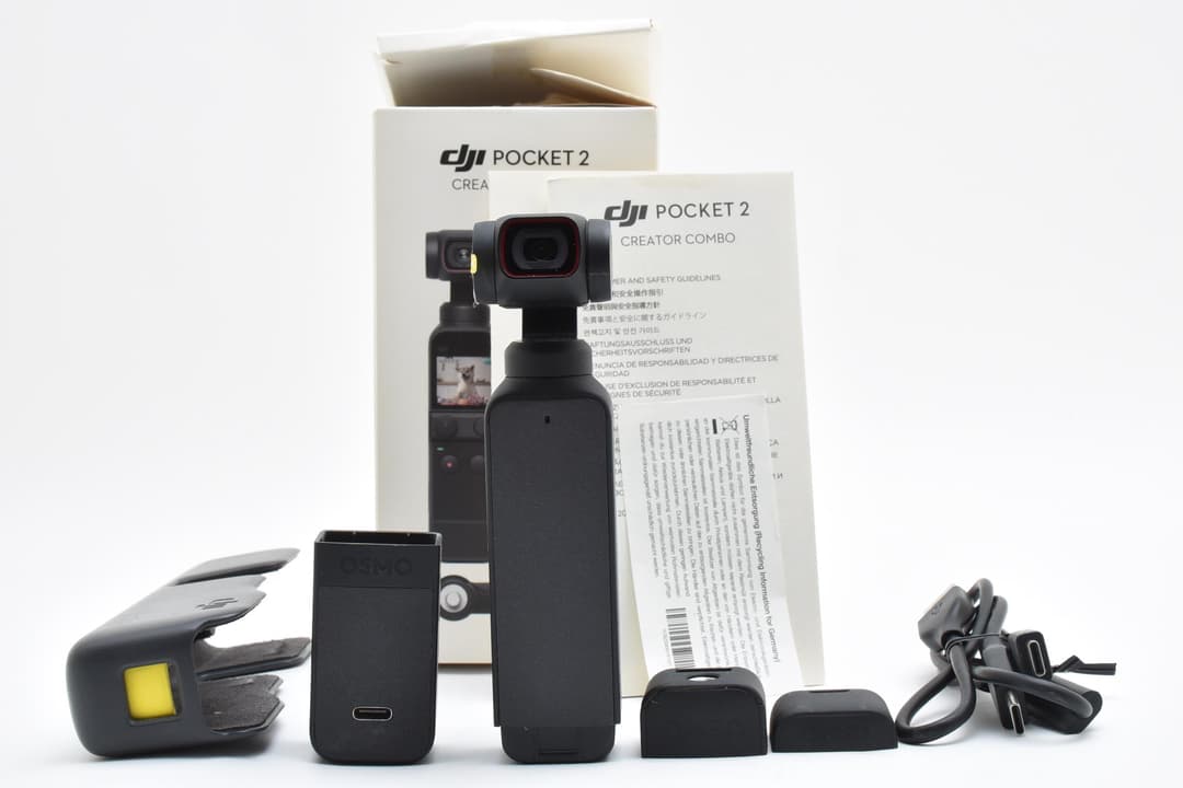 DJI POCKET 2 CREATOR COMBO ≪元箱付属≫ Amazon.com: DJI Pocket 2 Creator Combo, Digital Camera 4K, 1/1.7