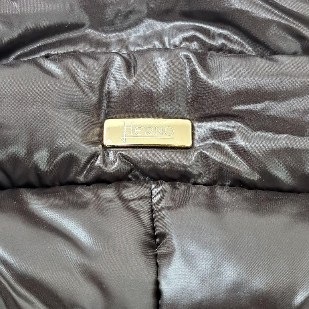 極美品☆2024秋冬モデル ヘルノ ELISA ダウンコート ファー 46 XL