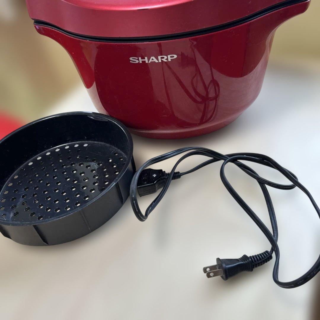 SHARP ヘルシオ ホットクック 2.4L KN-HW24F-R