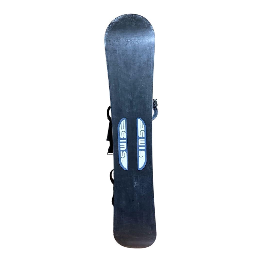 SIMS PROJECT HEX 154 スノボ板 Morrow ビンディング - メルカリ