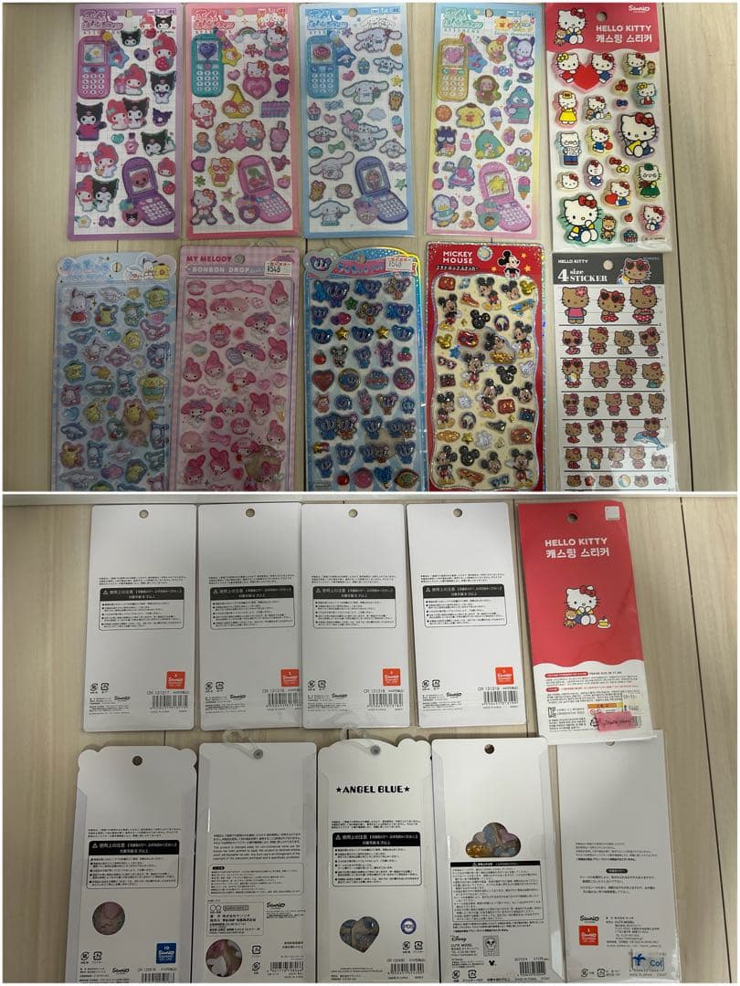 ボンボンドロップシール　国内正規品　たまごっち　サンリオ　ちいかわ　シール帳