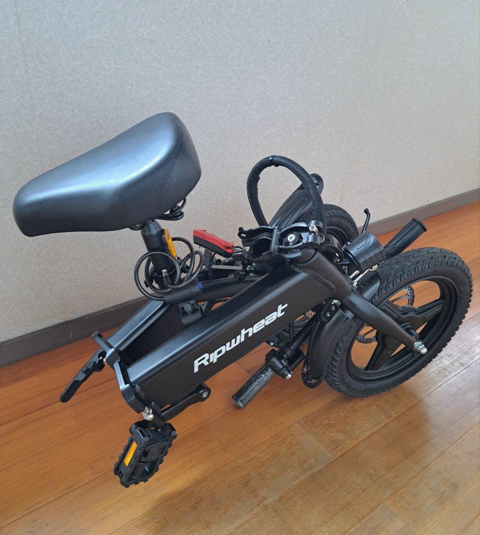 Ripwheat 電動アシスト自転車 ブラック - メルカリ