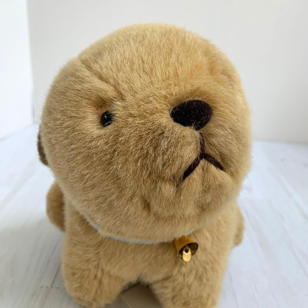 J*2様 V☆ ころわん　ぬいぐるみ　犬型　鈴付き ベージュ