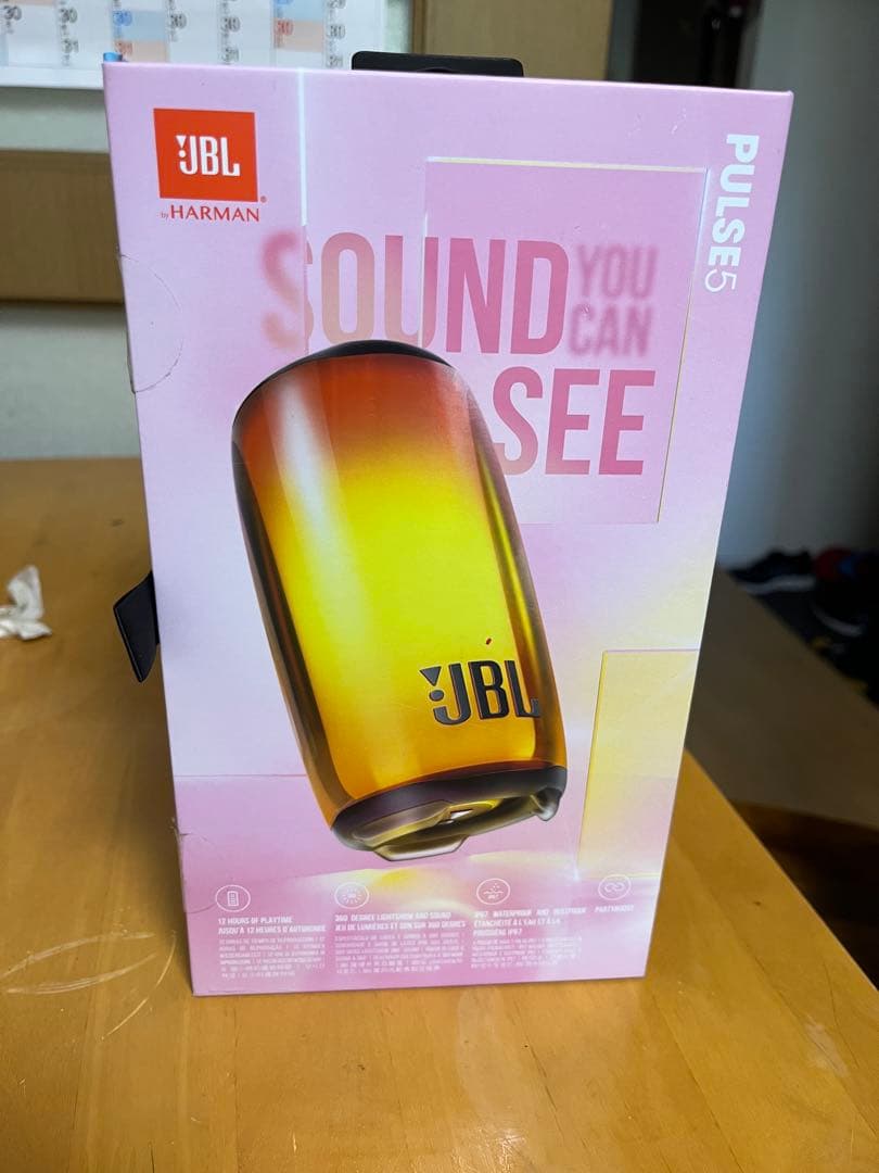 JBL by HARMAN PULSE5 Bluetooth スピーカー付属品有 JBL、2ウェイにパワーアップした光るBluetoothスピーカー「PULSE 5
