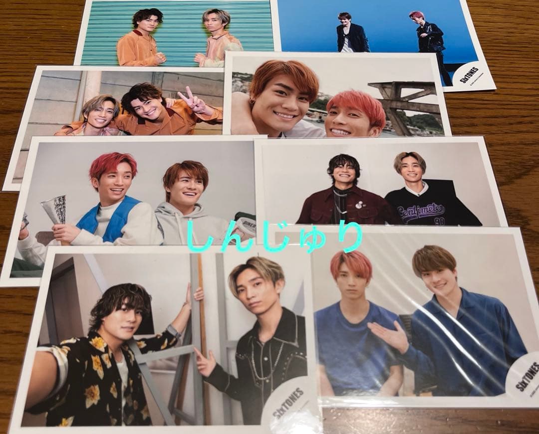 SixTONES 公式写真 コンビ、集合など - メルカリ