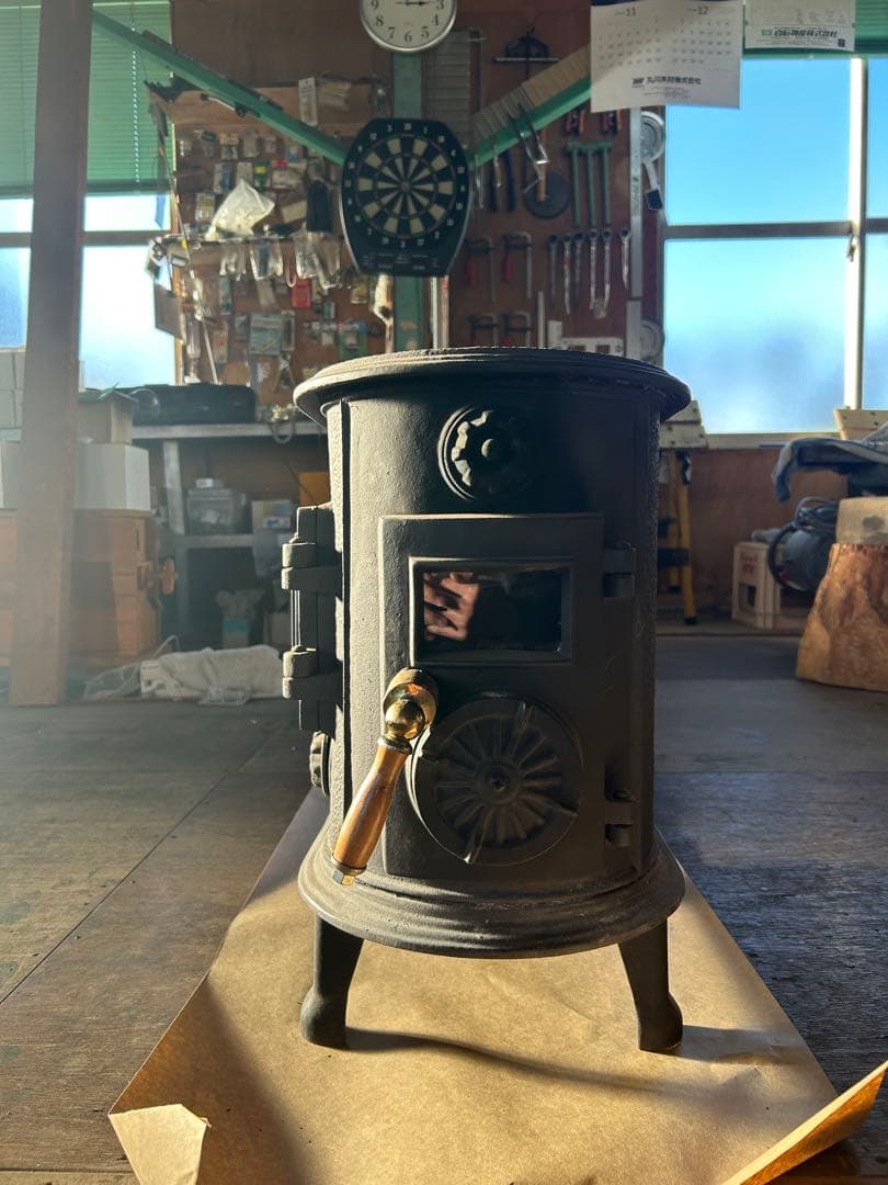 鋳鉄製 薪ストーブ 中型 薪ストーブ MS-406TX 【煙突径 φ120mm】 | 鋳物製薪ストーブ,暖房面積