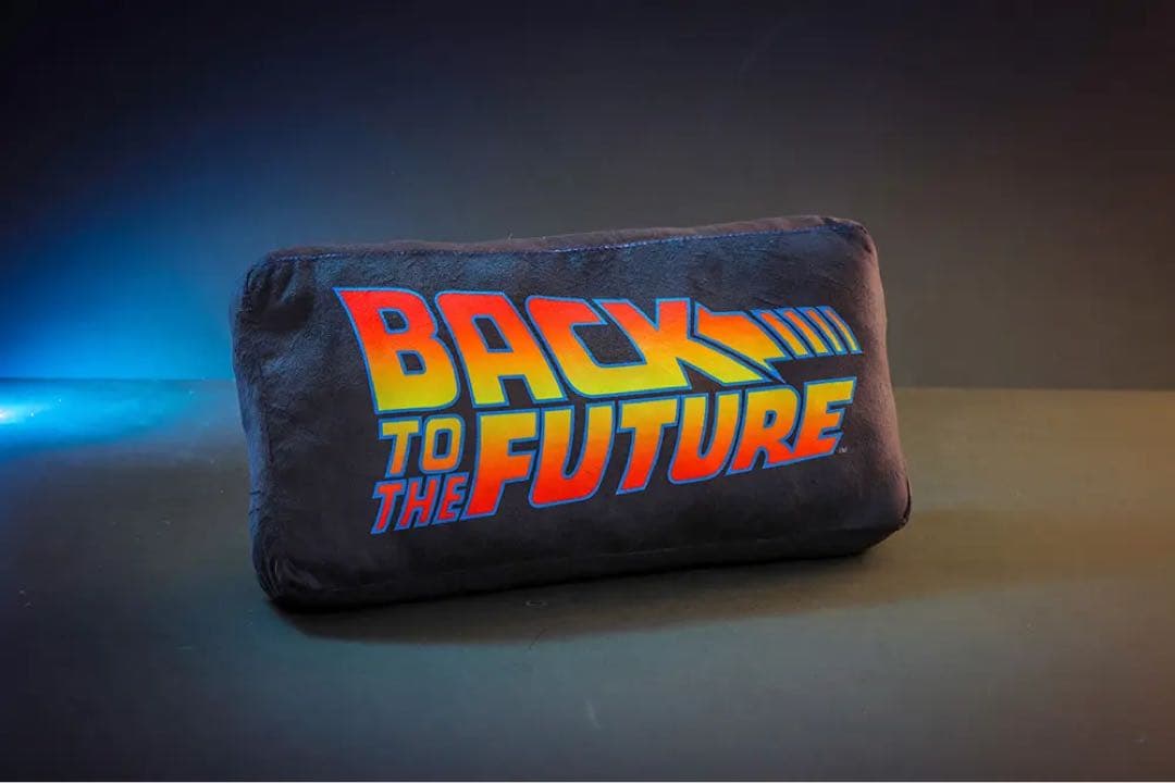 【希少】バックトゥザフューチャー ロゴ クッション レトロサピエンス限定