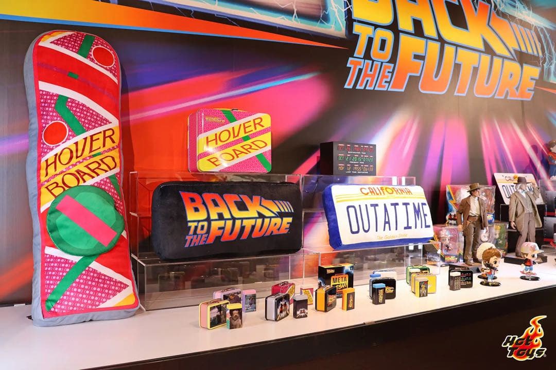 【希少】バックトゥザフューチャー ロゴ クッション レトロサピエンス限定