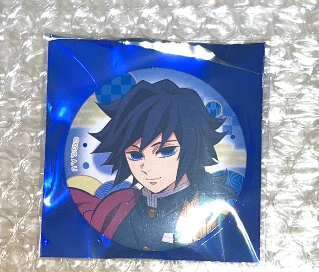 鬼滅の刃 冨岡義勇 全集中展 ランダム缶バッジ - メルカリ