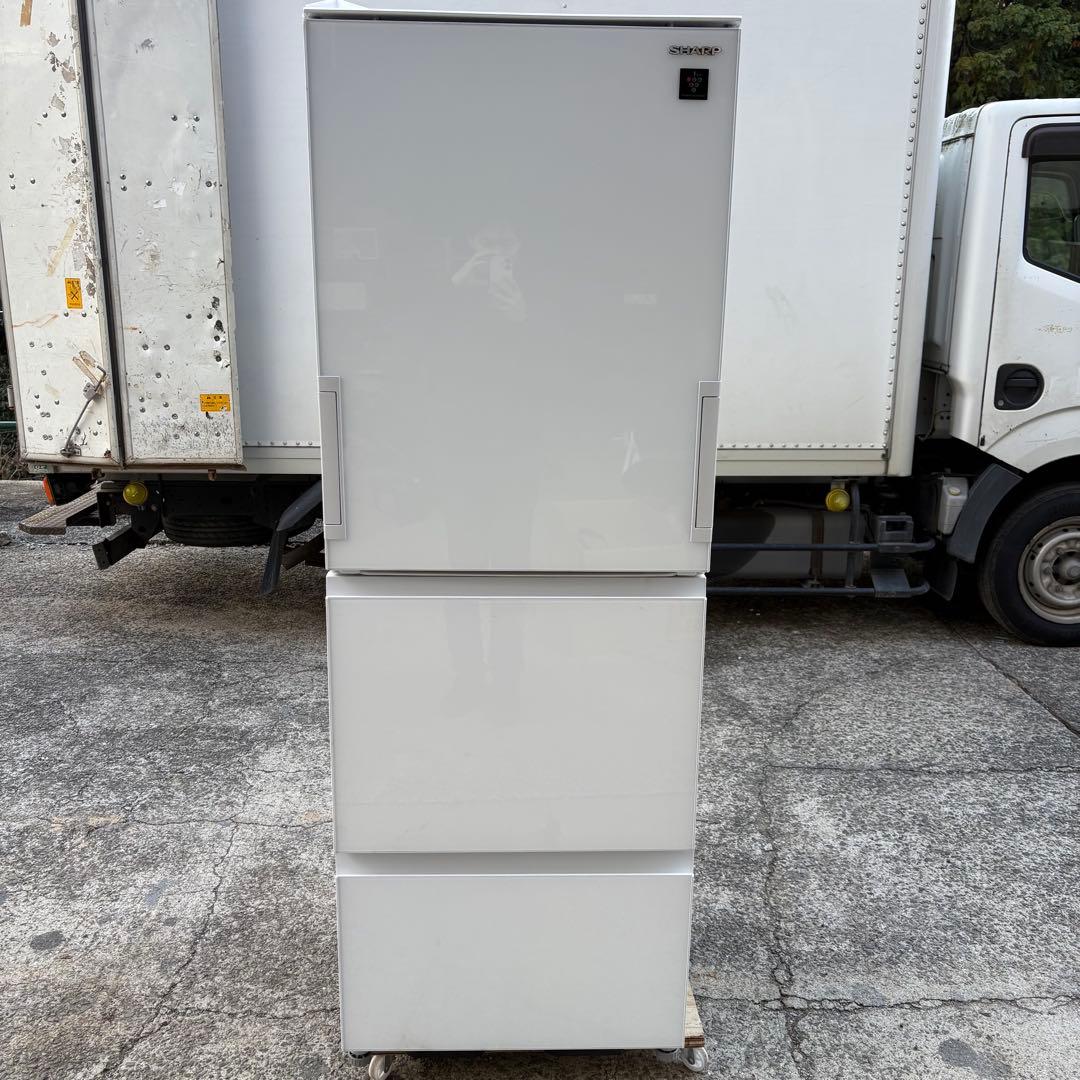 寺222 SHARP ノンフロン冷凍冷蔵庫 SJ-G35E2-W 2023年製 寺222 SHARP ノンフロン冷凍冷蔵庫 SJ-G35E2-W 2023年製 寺222 SHARP