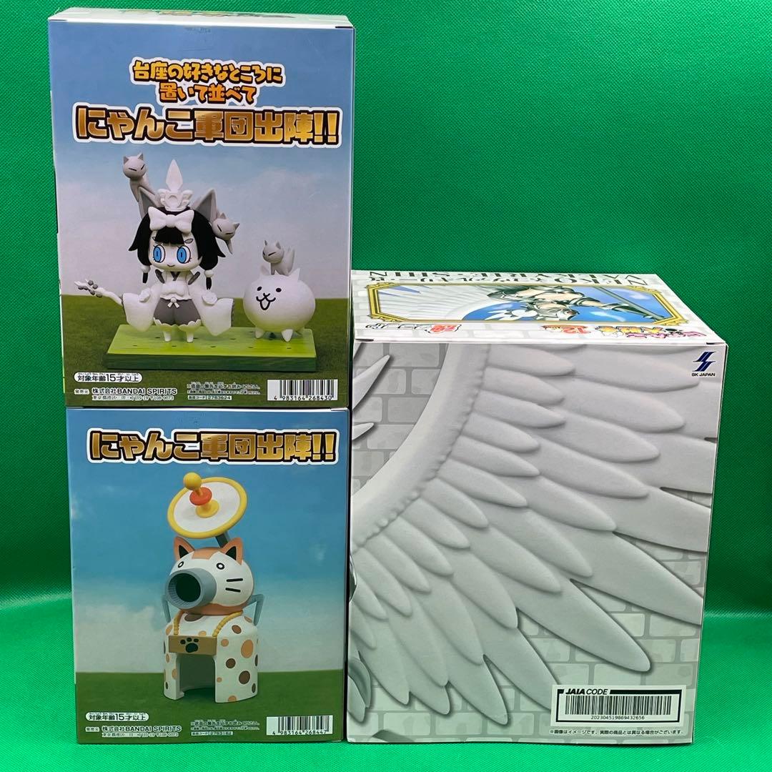 にゃんこ大戦争 フィギュア 3点セット - メルカリ