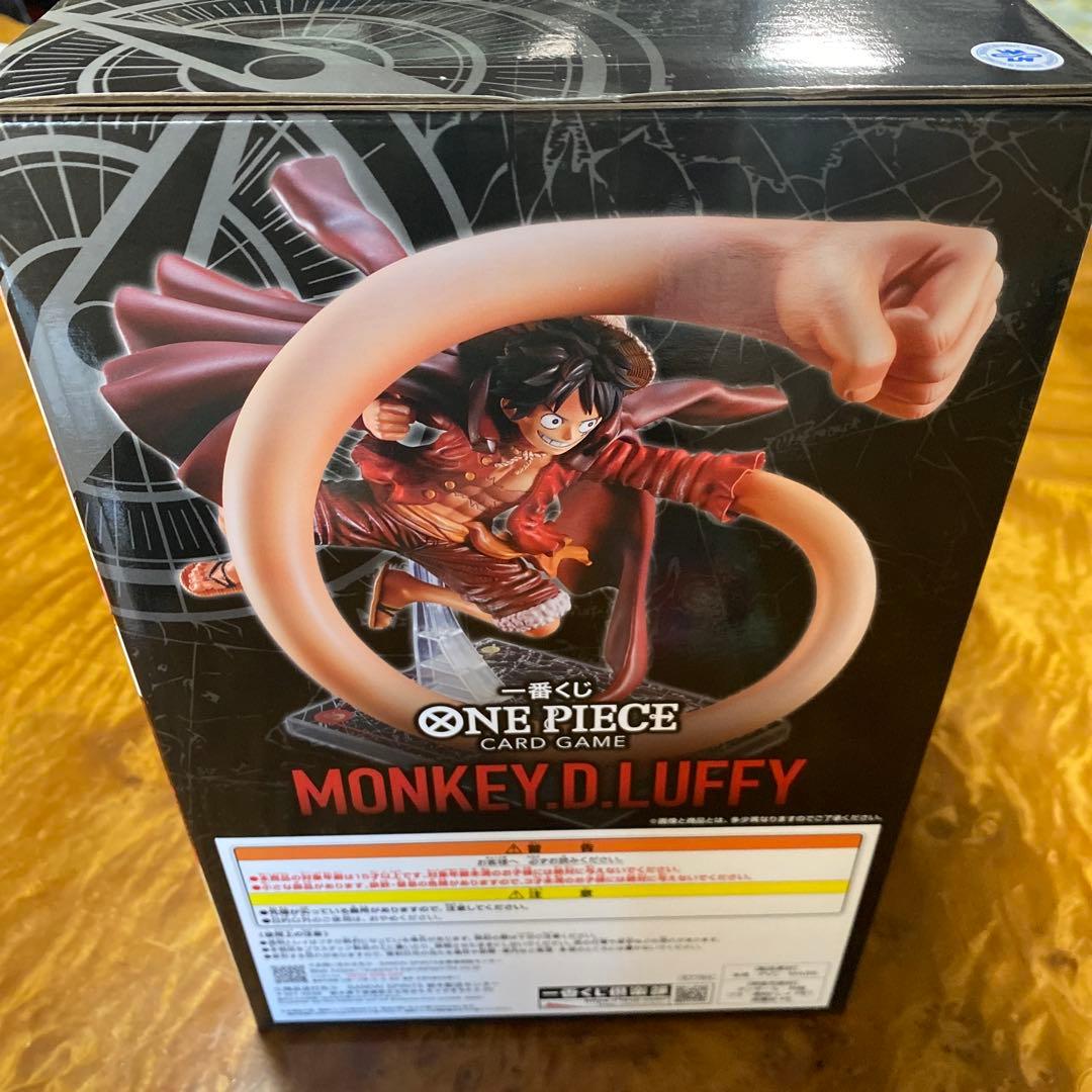 ワンピース　一番くじ　モンキーDルフィ　フィギュア　プロモカードセット　おまけ付