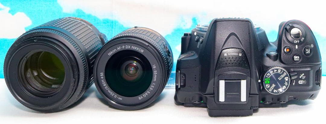 Nikon D5300⭐️ダブルレンズ⭐️Wi-Fi搭載⭐️自撮りがラクラク