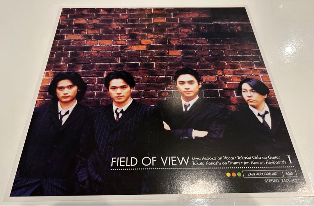 FIELD OF VIEW ポスター 4枚セット（LPサイズ）