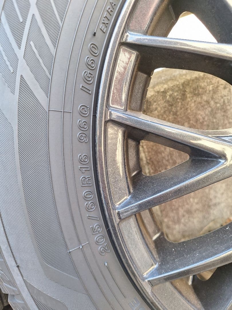 【k.k.n.u.①】ヨコハマ iceGUARD iG60 タイヤホイル