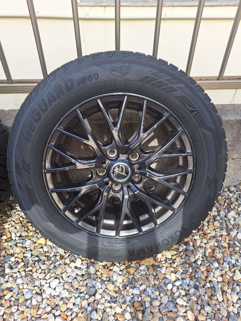 【k.k.n.u.①】ヨコハマ iceGUARD iG60 タイヤホイル