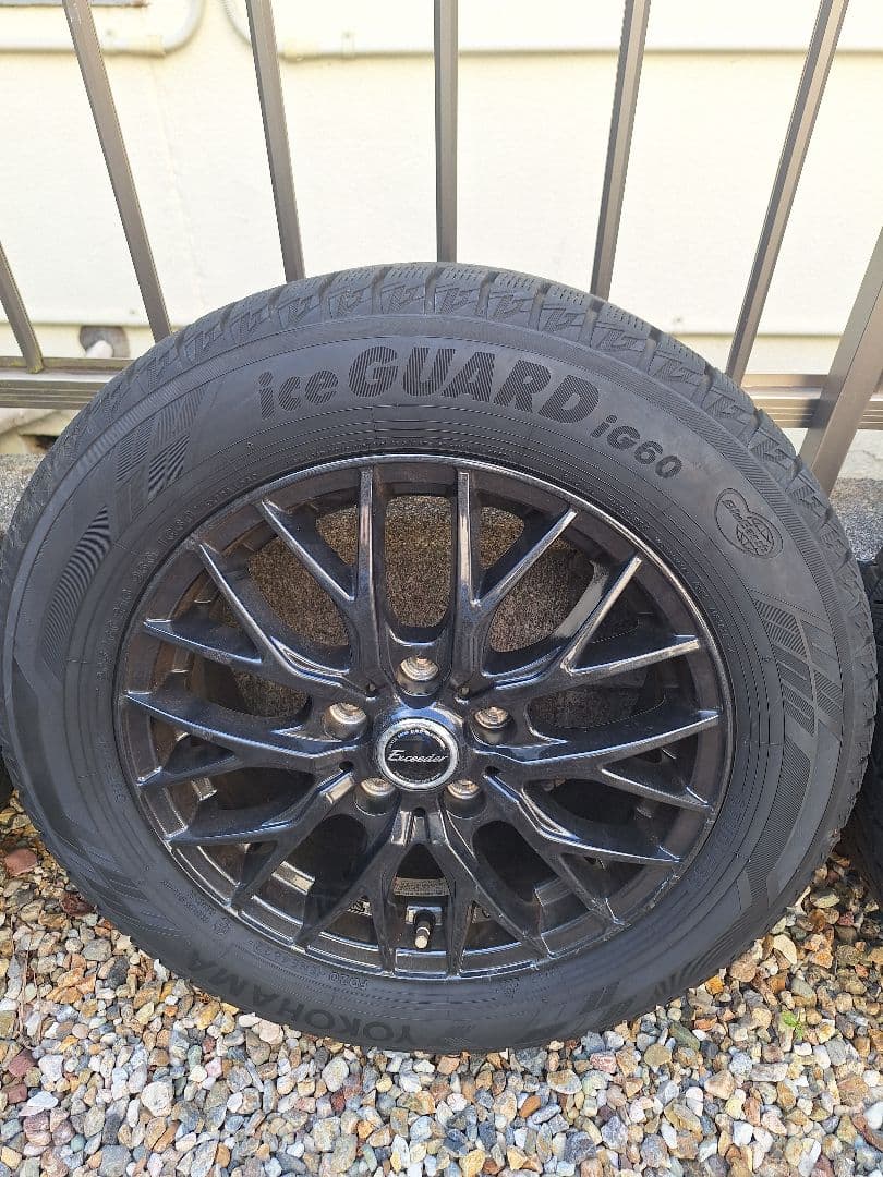 【k.k.n.u.①】ヨコハマ iceGUARD iG60 タイヤホイル