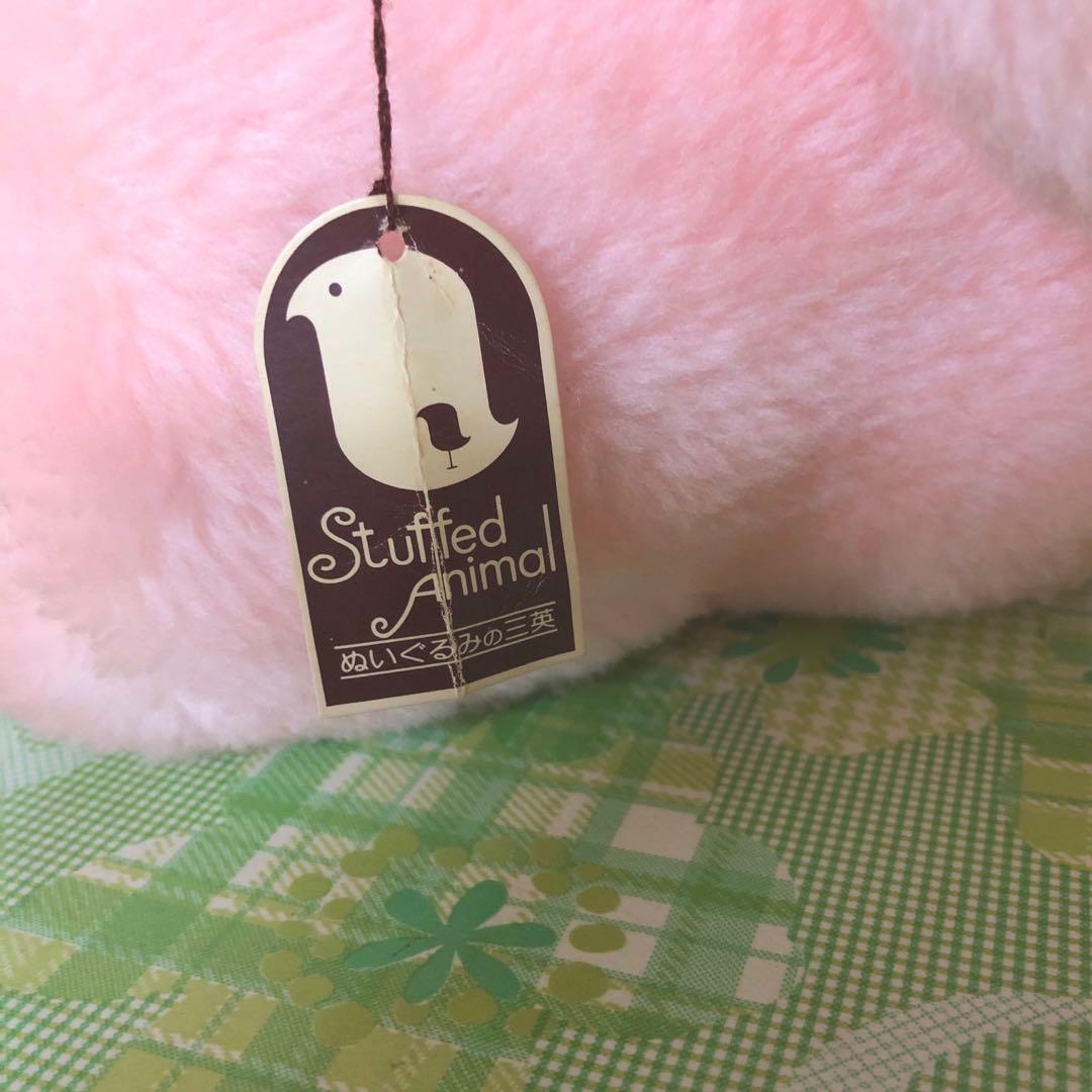 昭和レトロ 三英貿易 ぬいぐるみ ぞうさん 少し大きめ ファンシー 希少