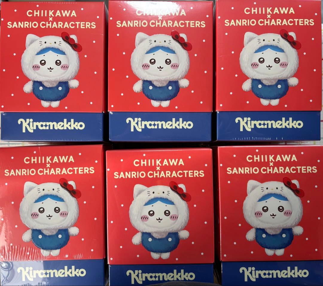 ちいかわ×サンリオ キャラクターズ　きらめっこ　kiramekko 6種　コンプ