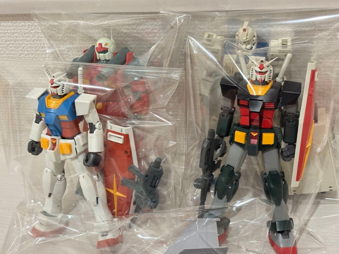 ①ジャンクプラモデル ガンプラ系・MG リアルタイプ ガンダム&G