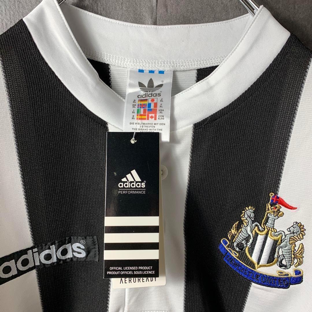 ☆ニューカッスル】 アディダス メンズ サッカー レトロ ユニフォーム