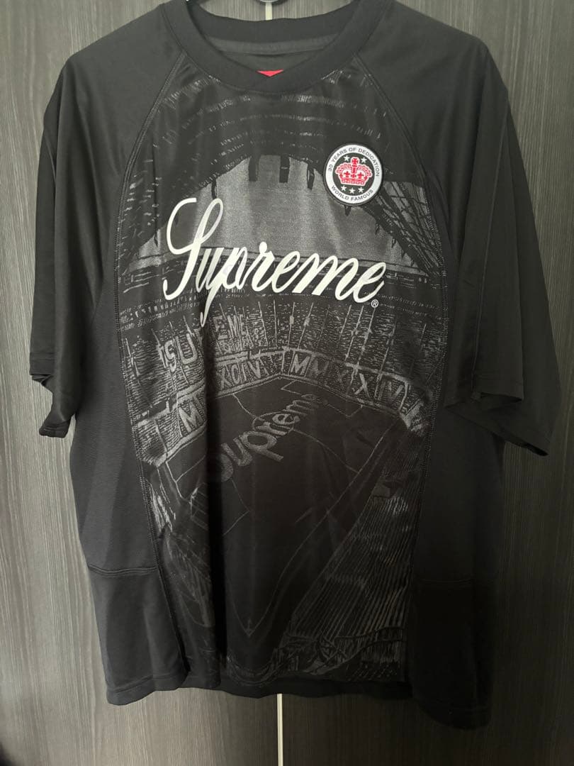 Supreme Jacquard Soccer Jersey BLACK L - メルカリ