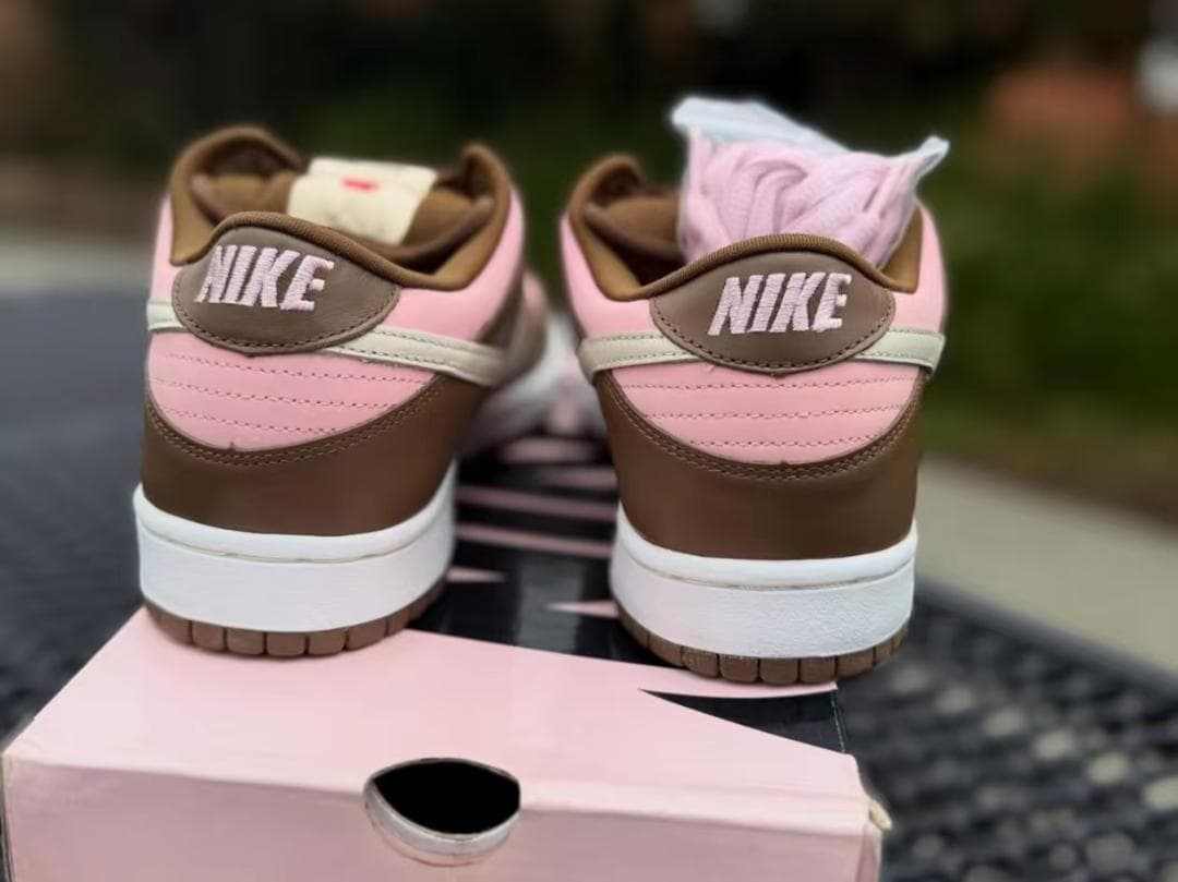 Stussy × Nike SB Dunk Low \"Cherry\" 27.5