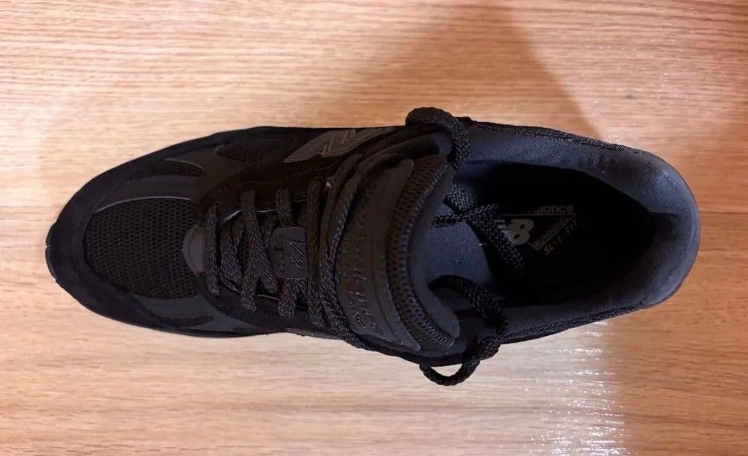 靴 New Balance 991V2 Triple Black 27.5cm