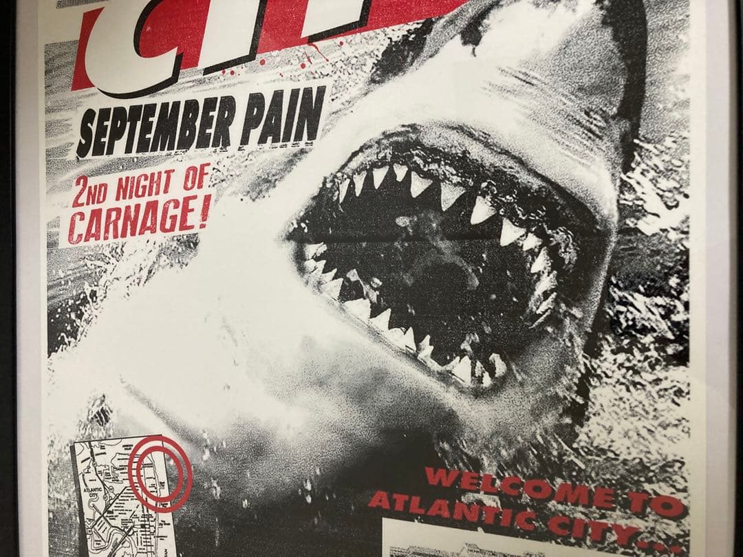 レア　Guns N' Roses リトグラフ　ガンズアンドローゼズ ポスター2日