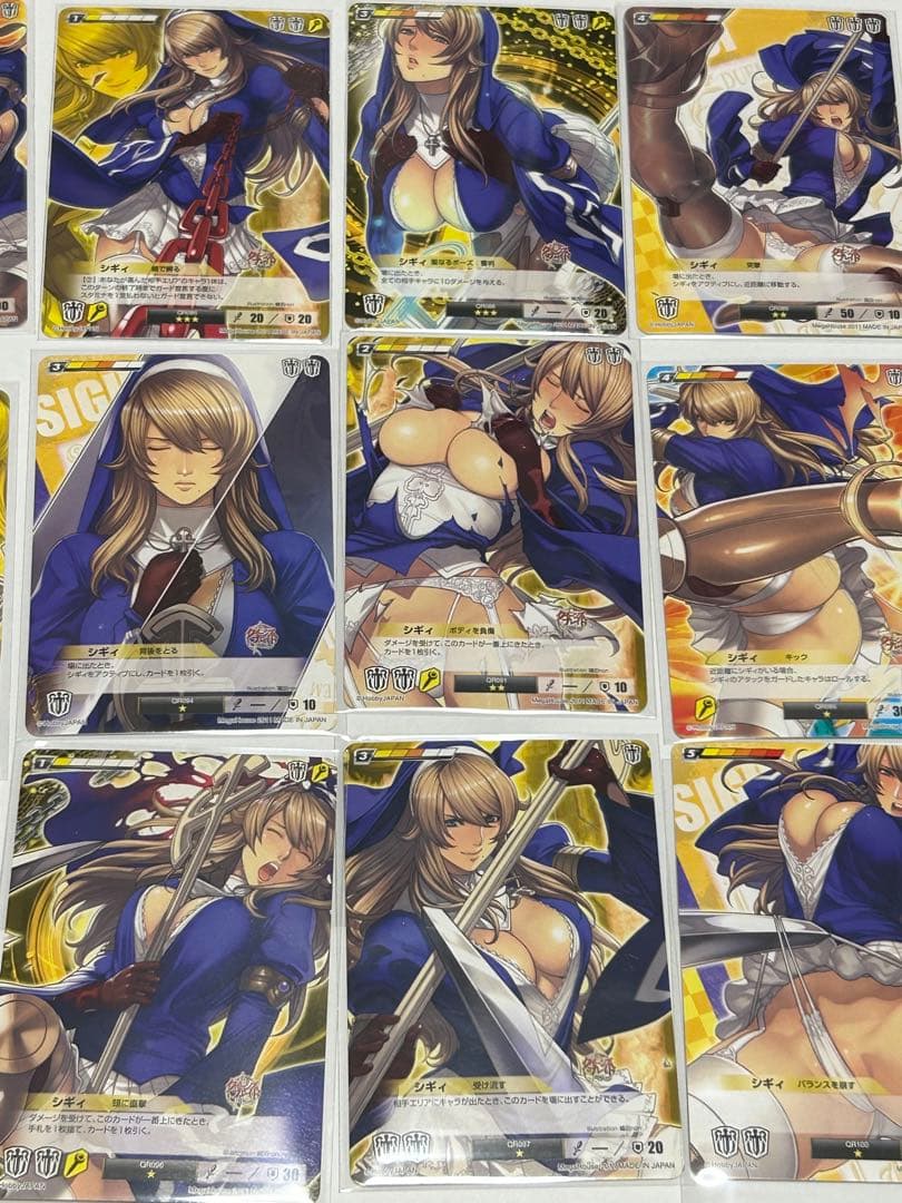 クイーンズブレイド　リベリオン　デュエルシステム　シギィ　　まとめ売りセット