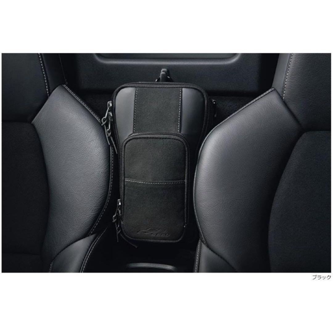 HONDA S660 純正シートセンターバック　ブラック　（ベルト無し） S660 HONDA ホンダ 純正 シートセンターバッグ ブラック×レッド 08U51