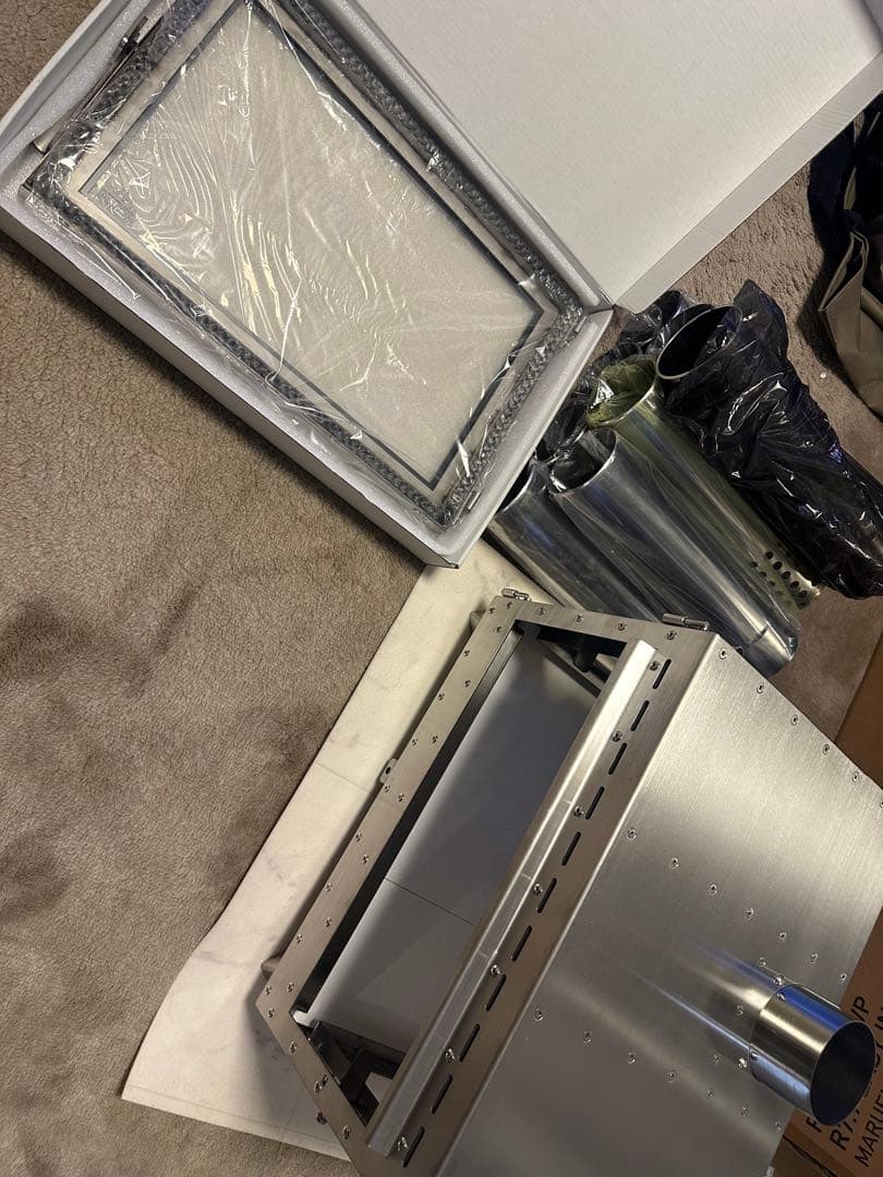 tossy 様専用⭐︎Mt.SUMI アウトドア薪ストーブ オーラ ステンレス