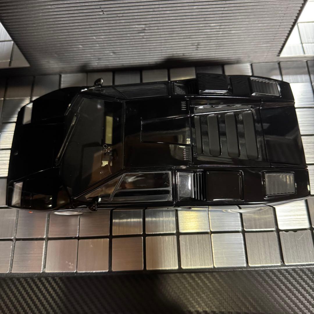 絶版未展示品 京商 1/18 ランボルギーニ カウンタックLP400 ブラック
