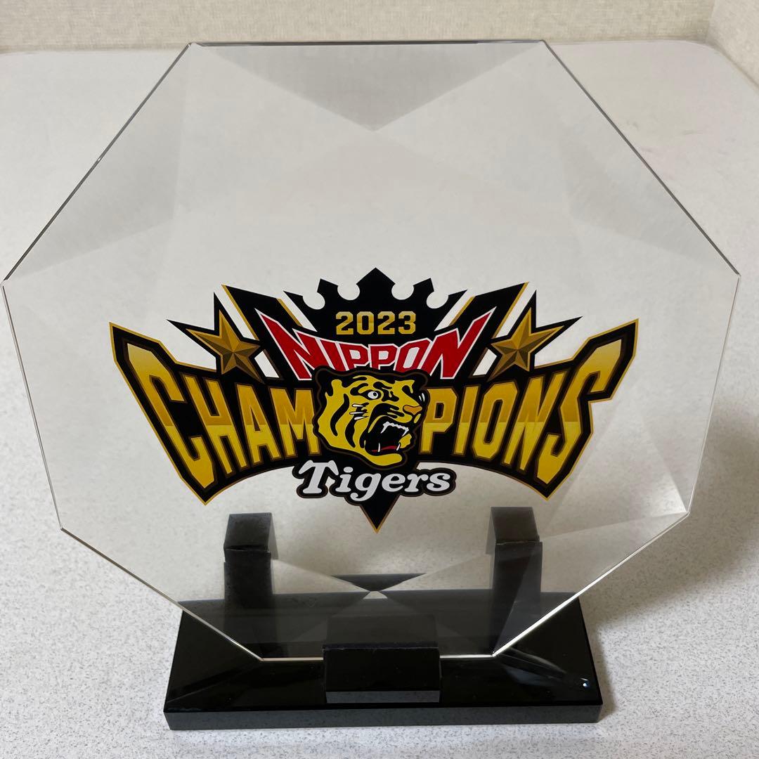 祝！リーグ優勝】阪神タイガース 日本一記念 クリスタル盾 優勝ロゴ