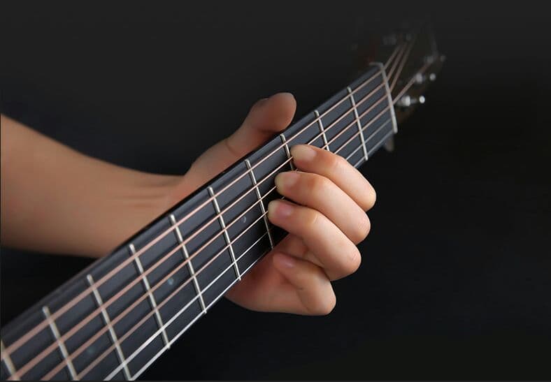 40インチ型光沢単板木ギター初心者(男女共通)