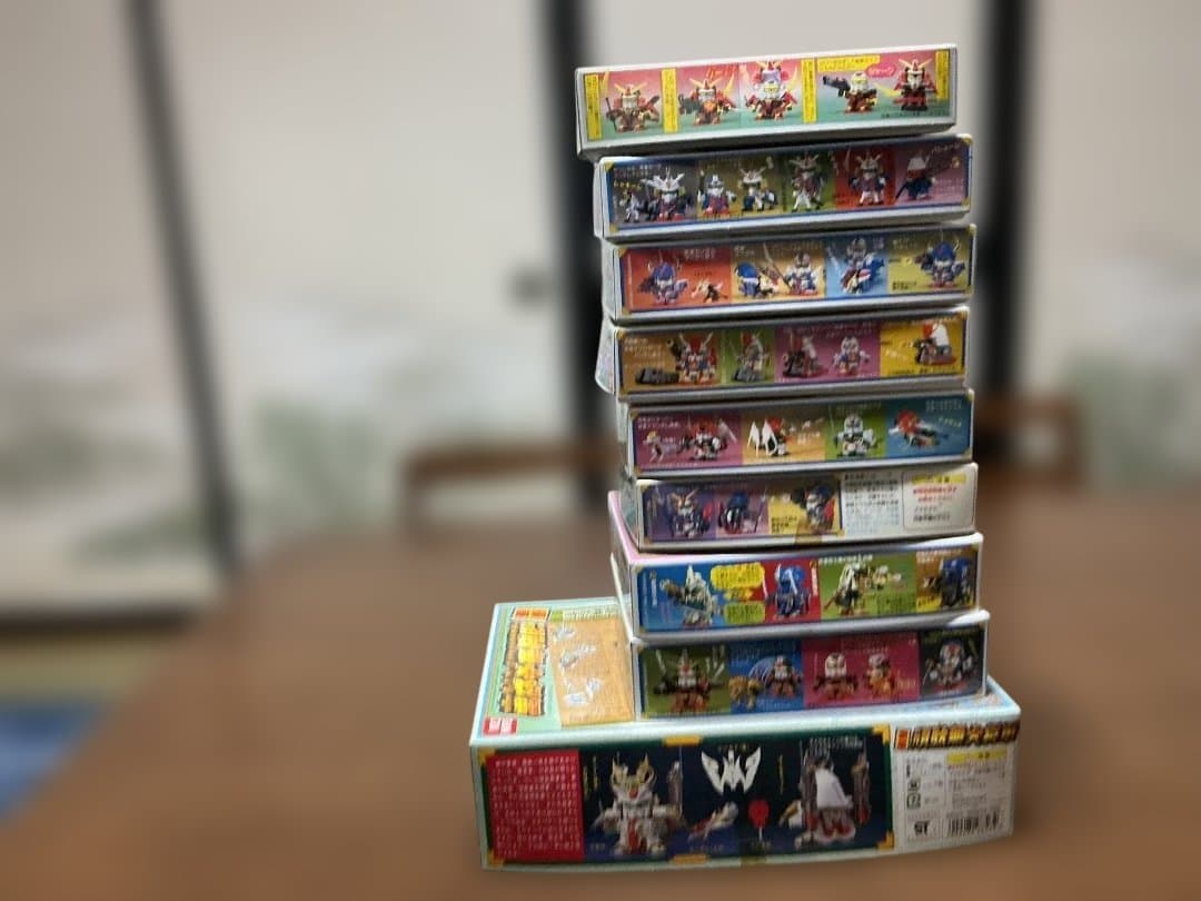 未組立　SD戦国伝　BB戦士　武者6人衆　頑駄無大将軍　他9体セット